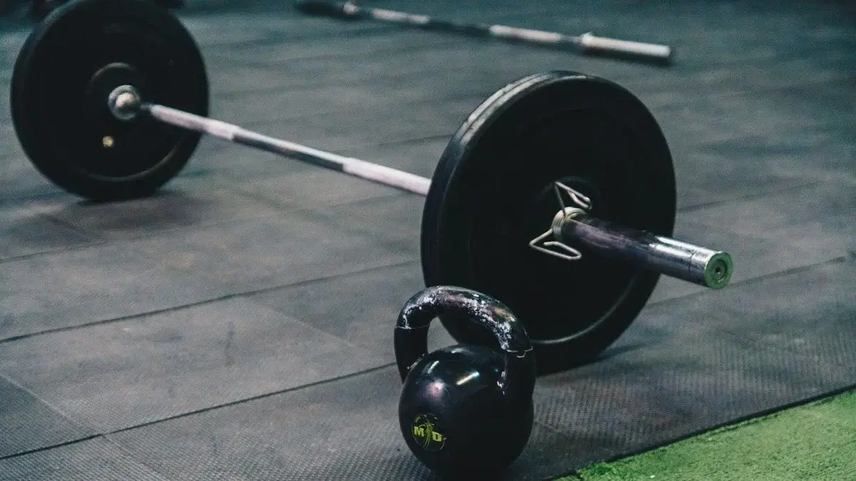 Sala attrezzi di una palestra